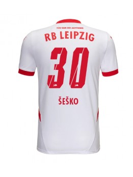 RB Leipzig Benjamin Sesko #30 Heimtrikot 2024-25 Kurzarm